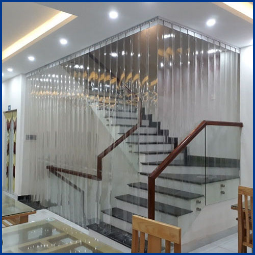 Rèm nhựa PVC ngăn lạnh, bụi và côn trùng tại Cần Thơ